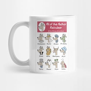 All of the Author Reindeer Mug